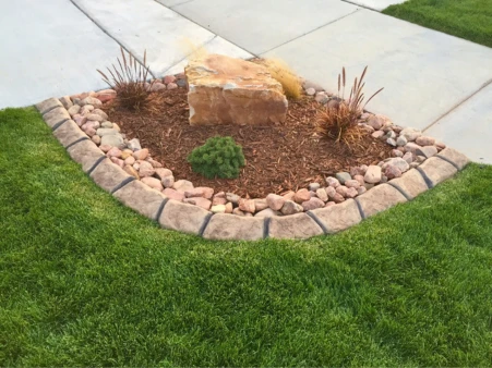 Concrete Landscape Edging in Brown County, WI